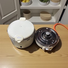 LPガス炊飯器 釜綺麗　電気不要の画像