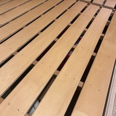 ニトリコンセント付きシングルベッドフレームの画像