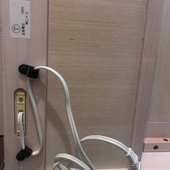 ニトリコンセント付きシングルベッドフレームの画像