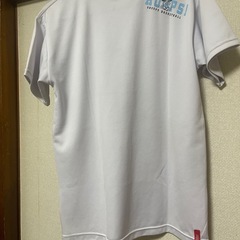 白バスケTシャツの画像