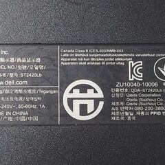 Dell PCモニター 24インチ フルHDの画像