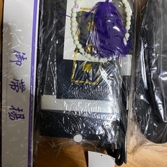 レディース喪服用小物セット、新品未使用の画像