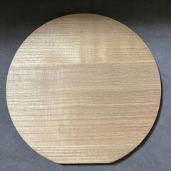 【桐屋田中】桐まな板(丸型・Lサイズ)の画像