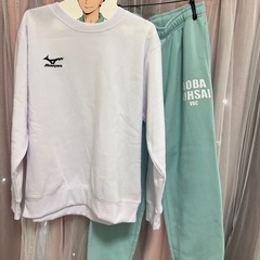 ハイキュー・青葉城西上下スウェットＬサイズの画像