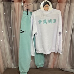 ハイキュー・青葉城西上下スウェットＬサイズの画像