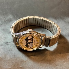 【時計】Q&Q　バットマン　機械式手巻【ほぼ不動・ジャンク】BATMANの画像