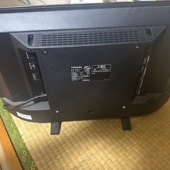 TOSHIBA24インチテレビ の画像