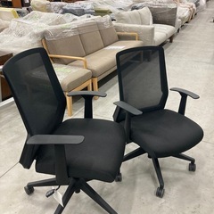 【OF-70】美品 ハイバック　OAメッシュチェア 事務椅子 人間工学 オフィスチェア ワーク PC デスクチェア アーム付き 　検)事務机 オフィス チェア　会議 椅子　ロッカー　ミーティングテーブル　応接ソファ 店舗 事務所 什器　書庫 本棚 ラック デスク スチール 美品多数 格安 【中古オフィス家具】の画像