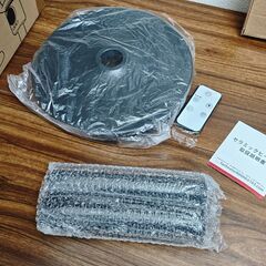 【未使用品】 Sinessy セラミックヒーター 3段階の高さ調整！ 照明、リモコン付きの画像