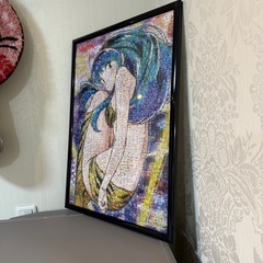 うる星やつら　ラム　ラムちゃん　モザイクアート　額　絵　インテリア　の画像