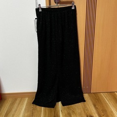 しまむら　ラメスカートMサイズの画像
