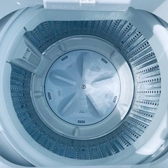 🌸ヤマダ　全自動電気洗濯機 YWM-T55LWの画像