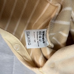UNIQLO フリース　60センチ　の画像