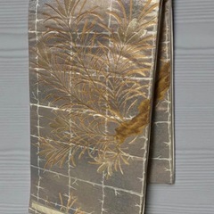 袋帯　ゴールド　シルバー2点　着物付きの画像