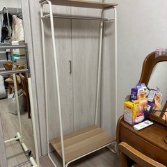 ハンガーラック　アイリスオーヤマの画像