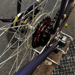 カゴ付き自転車APPLAUD 26インチの画像