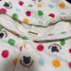 ミキハウス　バスローブの画像