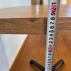 ビンテージ風　カフェテーブル　テーブルの画像