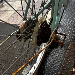 CROISSANT 22インチ カゴ付き自転車の画像