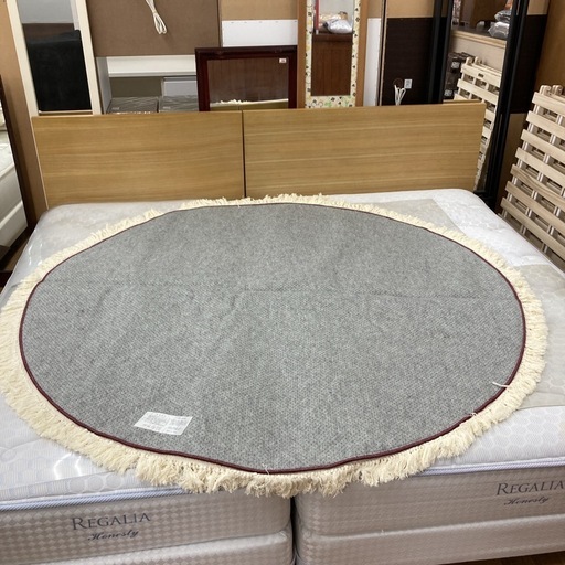 S267 ⭐ 大恒リビング ドーム型カーペット 絨毯 じゅうたん 直径180cm ほぼ未使用品