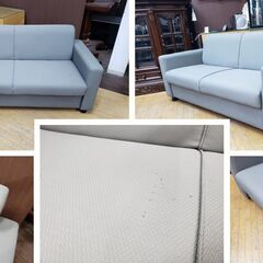 J38　コクヨ　ソファ　カリモク　センターテーブル　応接セットの画像