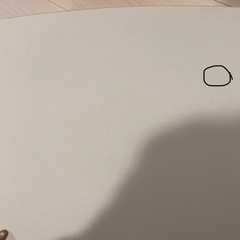 ニトリ 折りたたみテーブル 白の画像