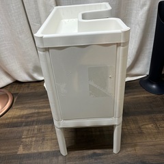 [IKEA/イケア] 洗面ベース、お風呂キャビネット 扉2枚, ホワイトの画像