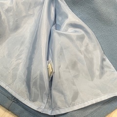 ベルメゾン♢コート120エルサ刺繍水色ディズニープリンセスフォーマルセレモニーの画像