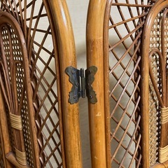 木製 衝立 パーテーションの画像