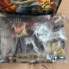 戦国英雄列伝 彩色情景フィギュア 徳川家康 KABAYA カバヤ K-30 セットの画像