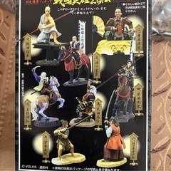 戦国英雄列伝 彩色情景フィギュア 徳川家康 KABAYA カバヤ K-30 セットの画像