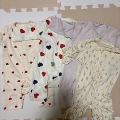 ベビー服(バースデー他)　70 冬支度　12点セットの画像