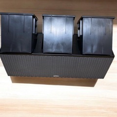 ( 訳アリ) LECHUZAレチューザ コテージ・トリオ30ドイツ製プランターの画像