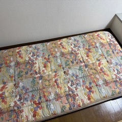 処分‼️布団 掛け布団 敷布団セット シングルサイズの画像