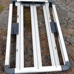 TERZO ルーフラックのみ　銀色中古の画像