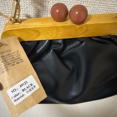 がま口ショルダーバッグの画像