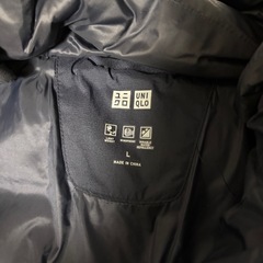 決まりました　ユニクロ　メンズダウンジャケットの画像