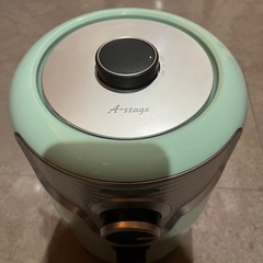 美品　ノンフライヤー　レトロ調　熱風フライヤー1.6Lの画像