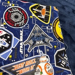 入学　入園　バックスターウォーズ　布の画像