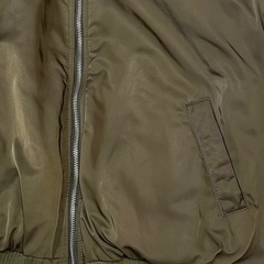 プニュズ♢MA-1ジャケットロゴ刺繍ファーブルゾンリバーシブルPUNYUS個性的の画像