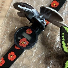 ［当時物］駄菓子屋 蛾 蜘蛛 腕時計 まとめ売り まとめて 大量 セット 昆虫 ジャンクの画像
