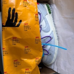 Off-White × Nike Dunk Low ナイキ ダンクローNIKEの画像