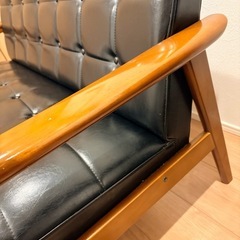 カリモク60 Kチェア　2シーター　の画像