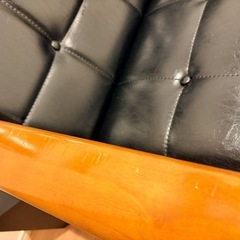 カリモク60 Kチェア　2シーター　の画像