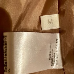 GU レディース　中綿ベスト　明るめブラウン系　Mサイズ　秋冬の画像