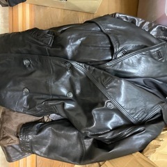 レザージャケット　3枚の画像