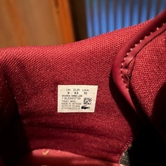 ラコステ　シューズの画像