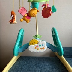 くまのプーさん えらべる回転 6WAYジムにへんしんメリーの画像