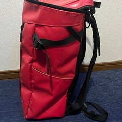 ノースフェイス　リュック　赤の画像