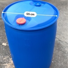 中古　200Lポリドラムの画像